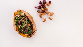 Quinoa  Kale Stuffed Sweet Potato  Mindful by Sodexo